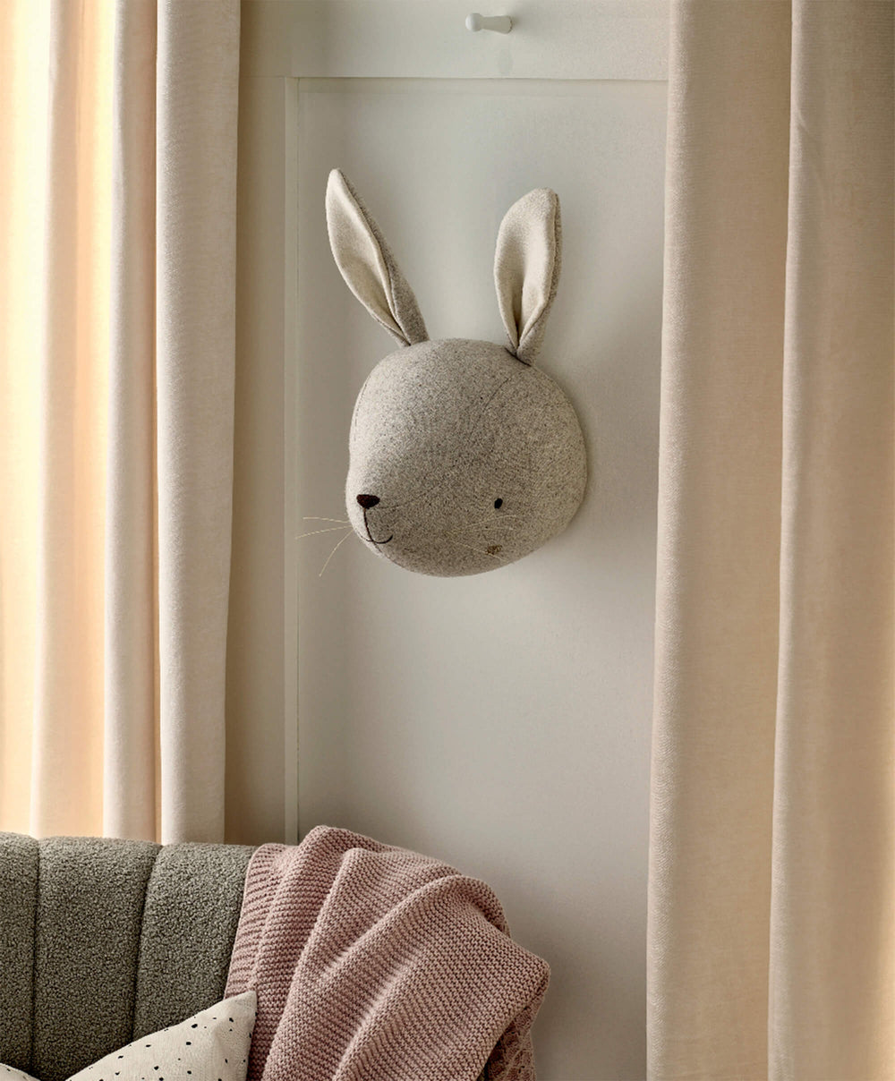 Mamas &amp; Papas Welcome to the World Seedling Wall Art Head - Bunny