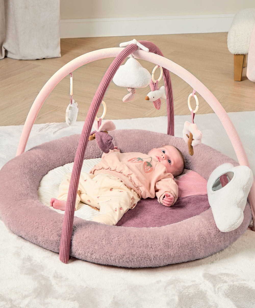 Mamas &amp; Papas Welcome to the World Tummy Time Roll - Floral
