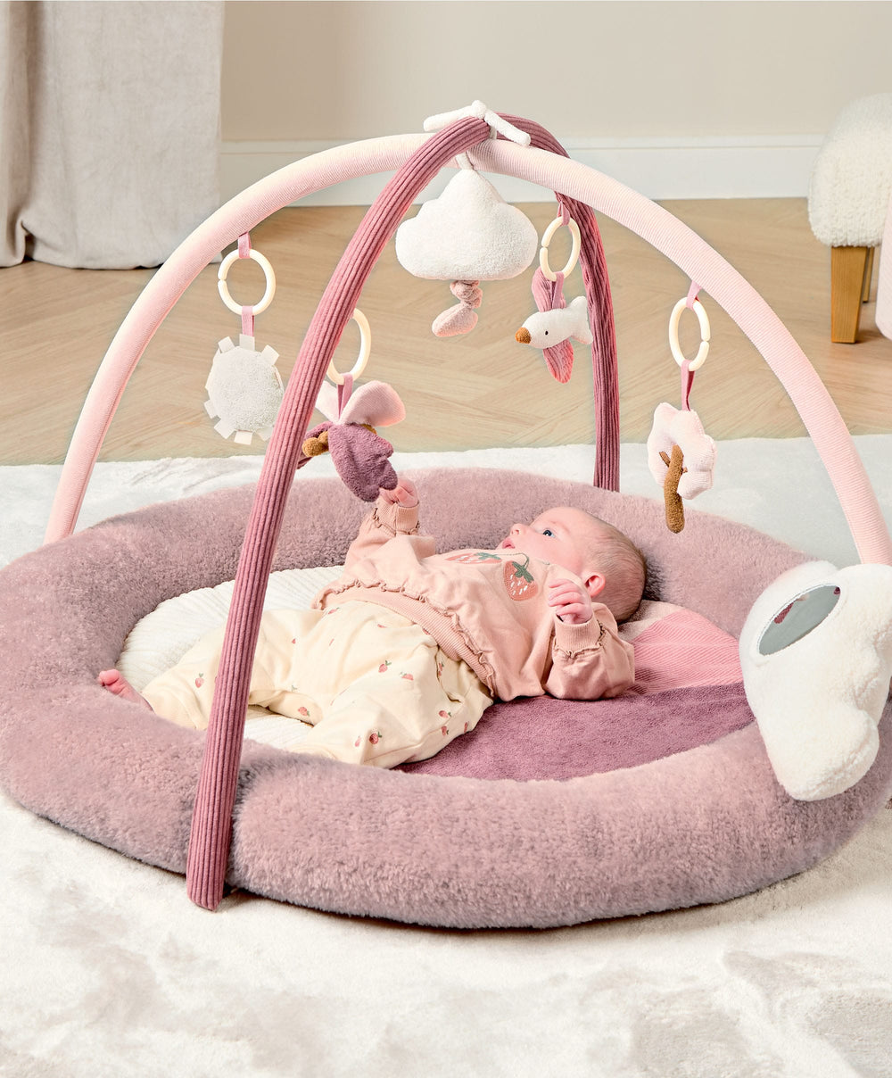 Mamas &amp; Papas Welcome to the World Tummy Time Roll - Floral