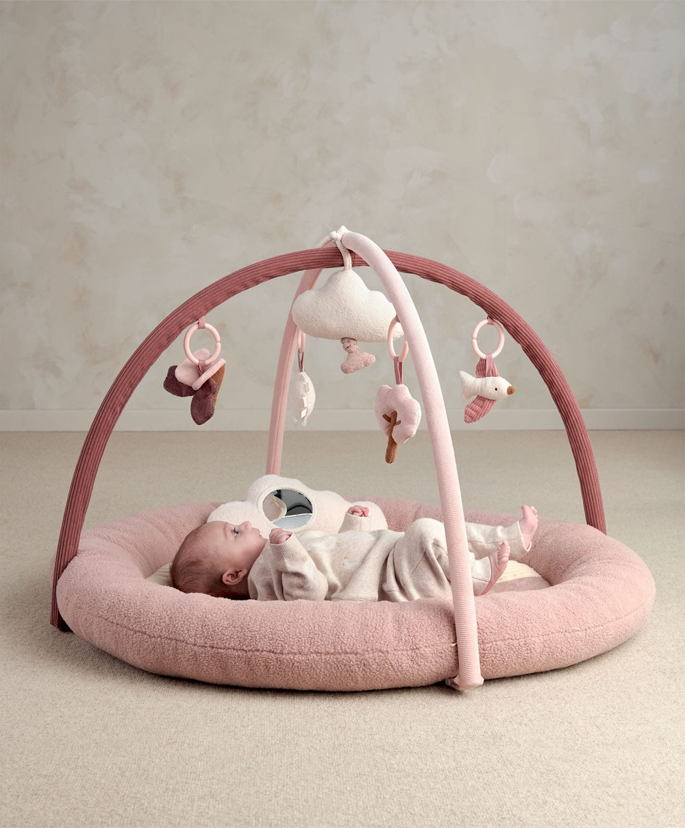 Mamas &amp; Papas Welcome to the World Tummy Time Roll - Floral