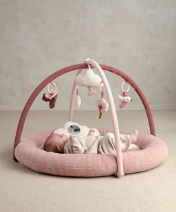 Mamas & Papas Welcome to the World Tummy Time Roll - Floral