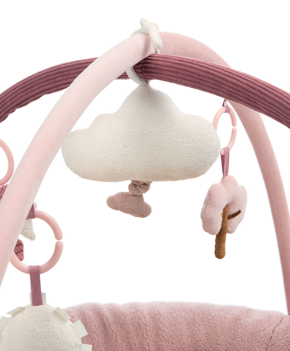Mamas &amp; Papas Welcome to the World Tummy Time Roll - Floral