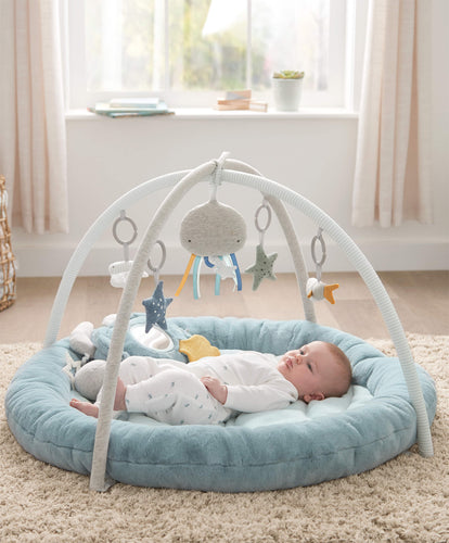 Mamas & Papas Welcome to the World Under the Sea Playmat - Blue