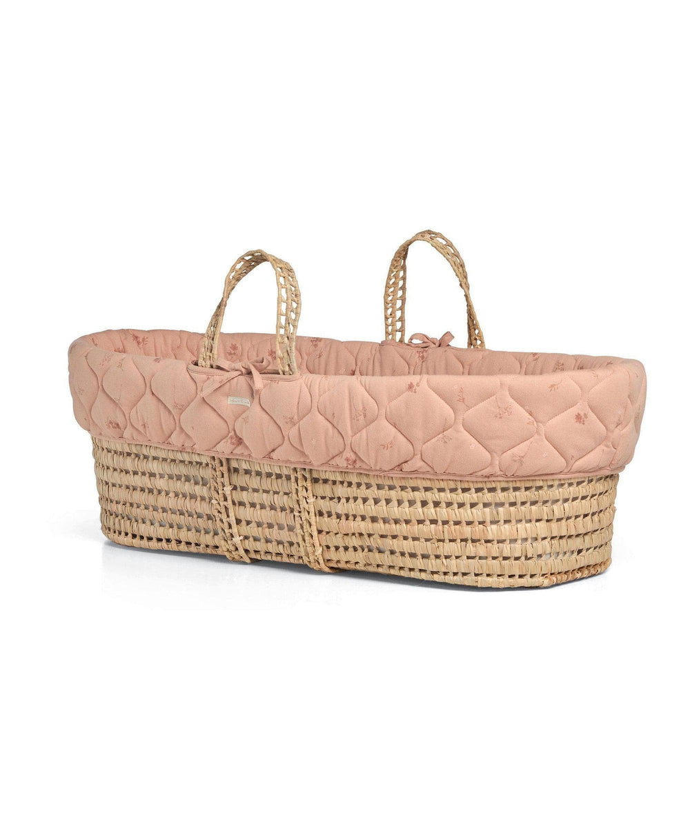 Mamas &amp; Papas Wildflower Moses Basket Bundle (3 Pieces)