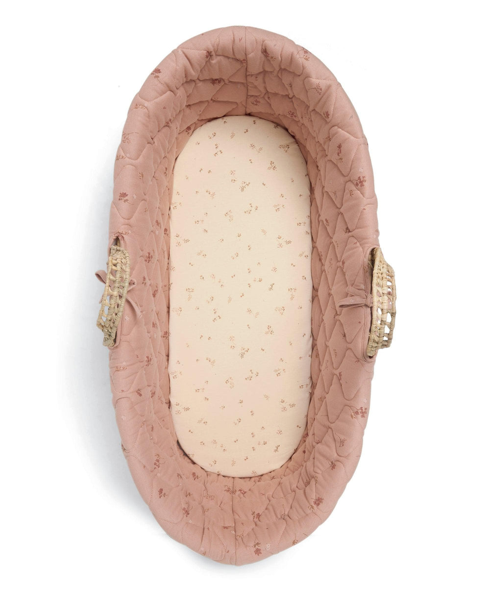 Mamas &amp; Papas Wildflower Moses Basket Bundle (3 Pieces)