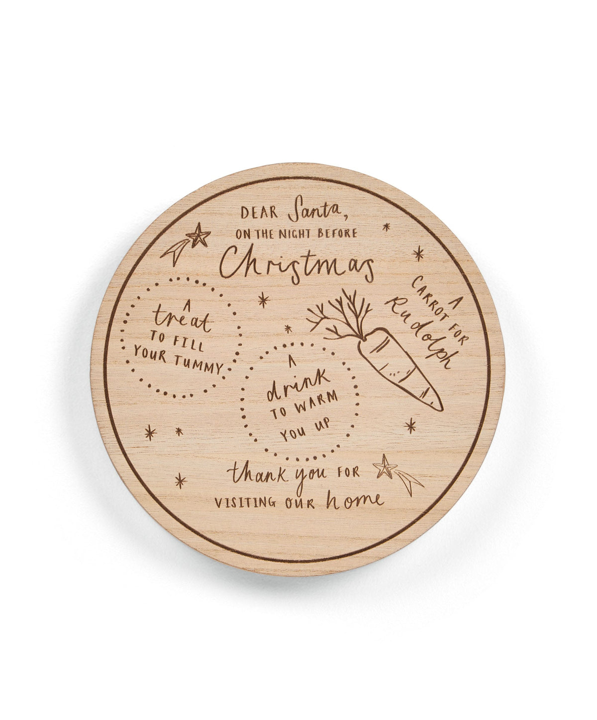 Mamas & Papas Xmas Eve Plate 2026 Personalisable