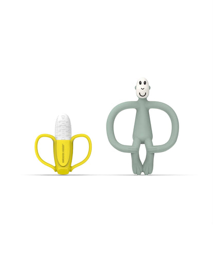 Matchstick Monkey Teethers Matchstick Monkey Banana & Monkey Teething Set