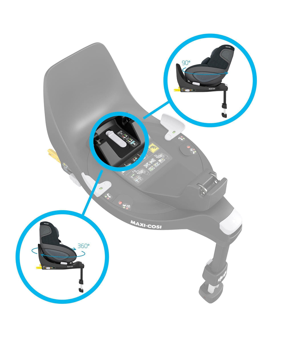 Maxi Cosi Bases Maxi-Cosi FamilyFix 360 Car Seat Base - Black