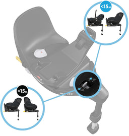 Maxi Cosi Bases Maxi-Cosi FamilyFix 360 Pro ISOFIX Base - Black
