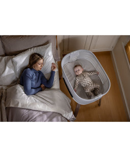 Maxi Cosi Bedside Sleeping Graco Eluma™ Nest Bedside Crib - Luna