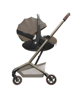 Maxi Cosi Maxi-Cosi Fame Cabin Pushchair Bundle with Maxi-Cosi Coral Slide Pro Car Seat & Base (4 Pieces) - Sapphire Sand