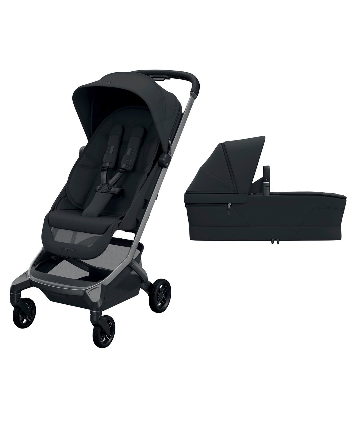 Maxi Cosi Maxi-Cosi Fame Cabin Pushchair & Carry Cot Bundle - Black