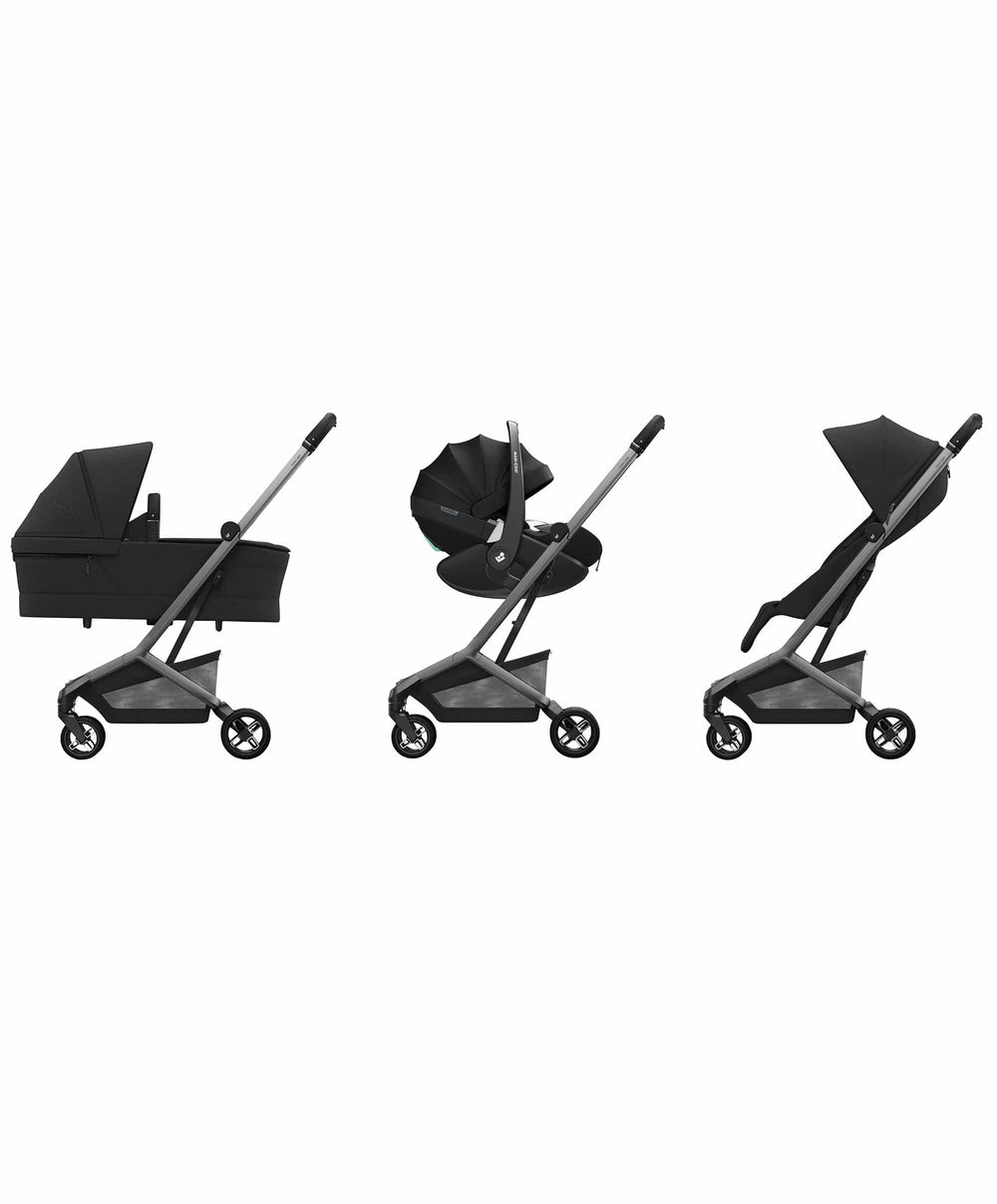 Maxi Cosi Maxi-Cosi Fame Cabin Pushchair &amp; Carry Cot Bundle - Black