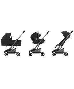 Maxi Cosi Maxi-Cosi Fame Cabin Pushchair & Carry Cot Bundle - Black