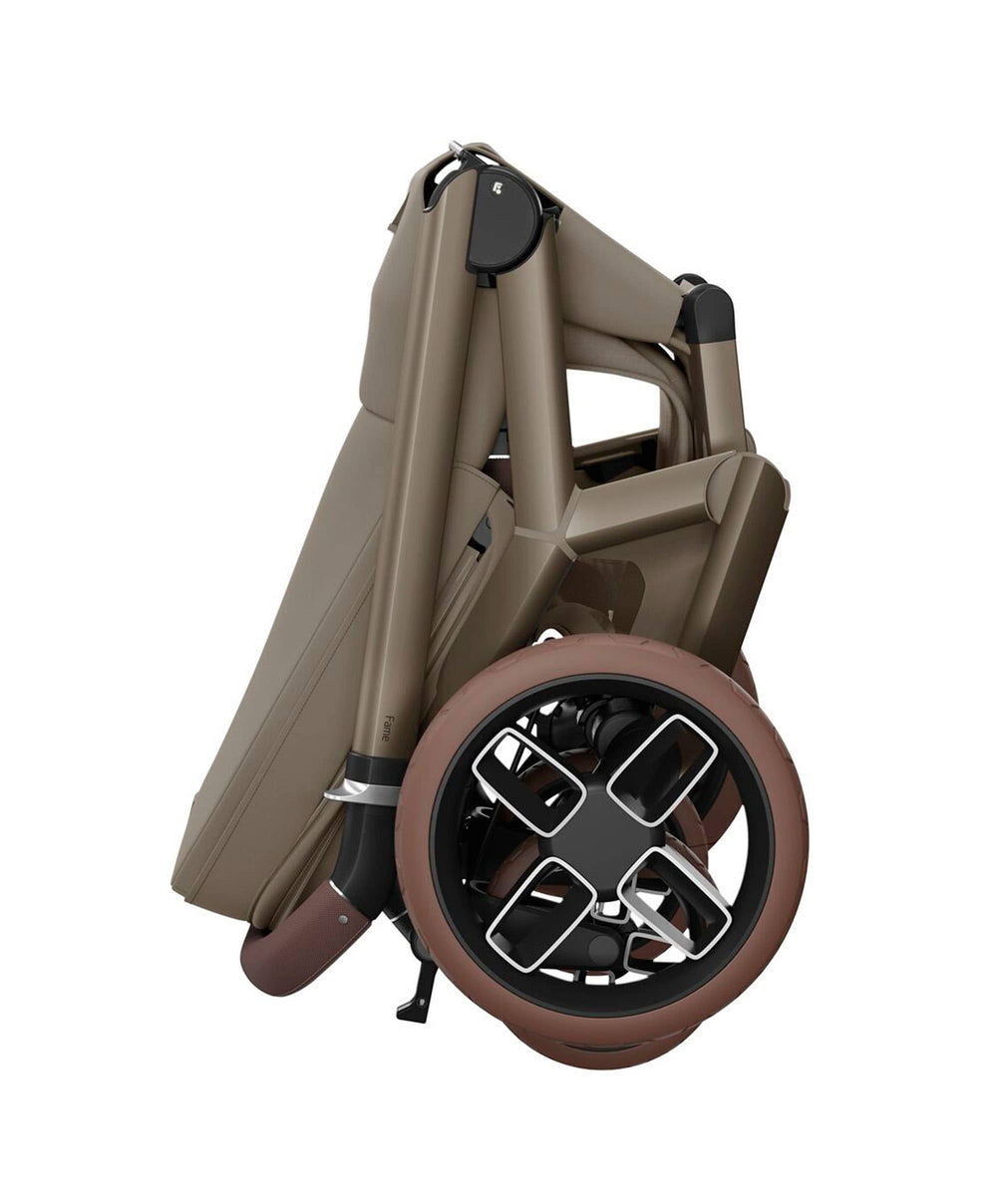 Maxi Cosi Maxi-Cosi Fame Pushchair &amp; Carrycot with Maxi-Cosi Coral Slide Pro Car Seat - Oak Truffle