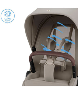 Maxi Cosi Maxi-Cosi Fame Ultimate Pushchair Bundle with Maxi-Cosi Coral Slide Pro Car Seat & Maxi-Cosi Pearl XL Slide Pro Car Seat (10 Pieces) - Saphire Sand