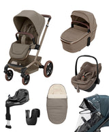 Maxi Cosi Maxi-Cosi Fame Ultimate Pushchair Bundle with Pebble Slide Pro Car Seat & Base - Oak Truffle