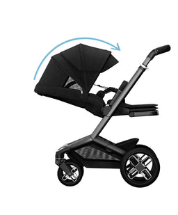 Maxi Cosi Pushchairs Maxi-Cosi Fame Pushchair & Carrycot - Black with Black Wheels