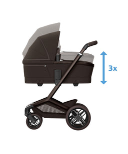 Maxi Cosi Pushchairs Maxi Cosi Fame Pushchair & Carrycot Bundle - Espresso Brown