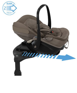 Maxi Cosi Pushchairs Maxi-Cosi Oxford+ Complete Pushchair Bundle with Maxi-Cosi Pebble Slide Pro Car Seat & Base - Oak Truffle