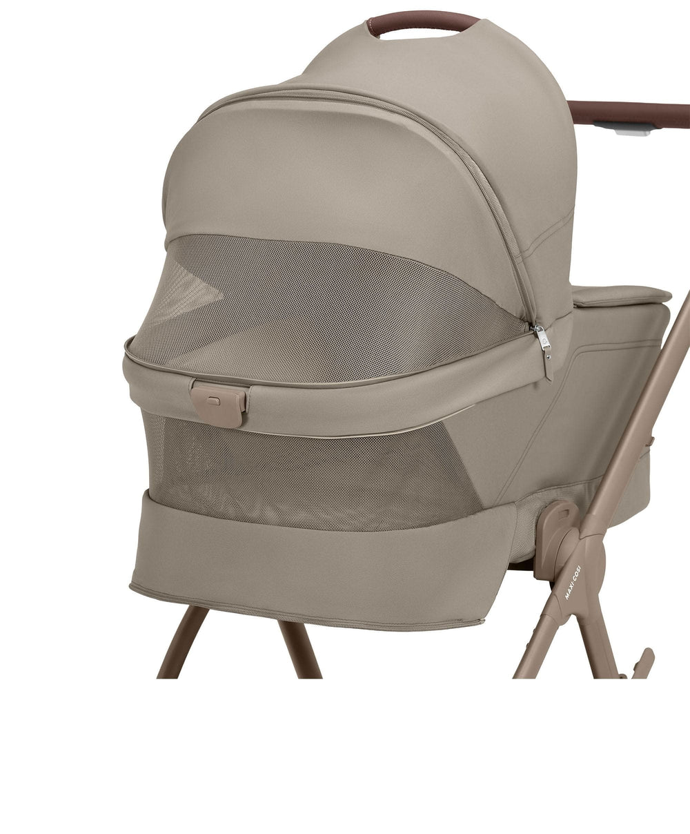 Maxi Cosi Pushchairs Maxi-Cosi Oxford+ Complete Pushchair Bundle with Maxi-Cosi Pebble Slide Pro Car Seat &amp; Base - Oak Truffle