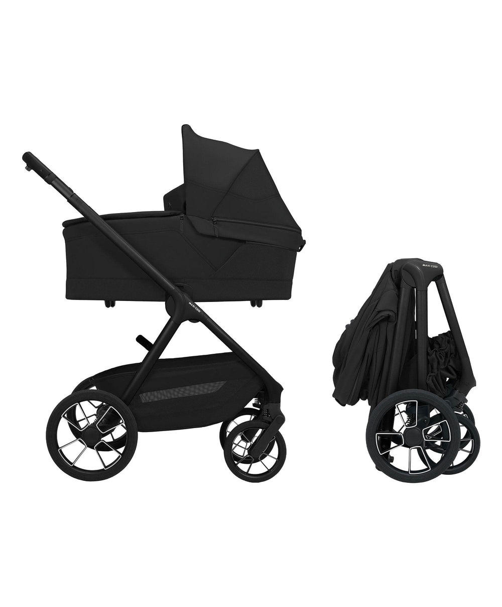 Maxi Cosi Pushchairs Maxi-Cosi Oxford+ Complete Pushchair Bundle with Maxi-Cosi Pebble Slide Pro Car Seat &amp; Base - Onyx Black