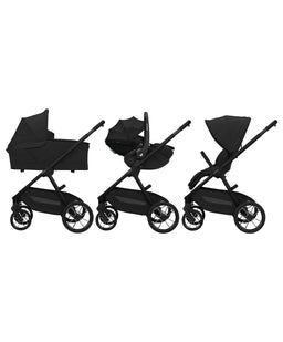 Maxi Cosi Pushchairs Maxi-Cosi Oxford+ Complete Pushchair Bundle with Maxi-Cosi Pebble Slide Pro Car Seat & Base - Onyx Black