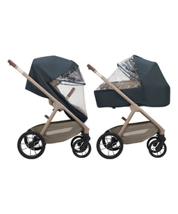 Maxi Cosi Pushchairs Maxi-Cosi Oxford+ Pushchair & Carrycot Essential Bundle -  Onyx Black