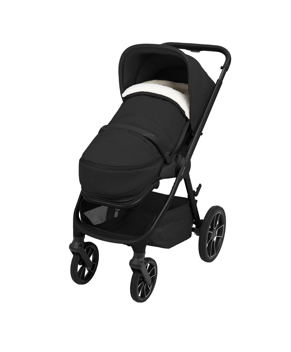 Maxi Cosi Pushchairs Maxi-Cosi Oxford+ Pushchair &amp; Carrycot Essential Bundle -  Onyx Black