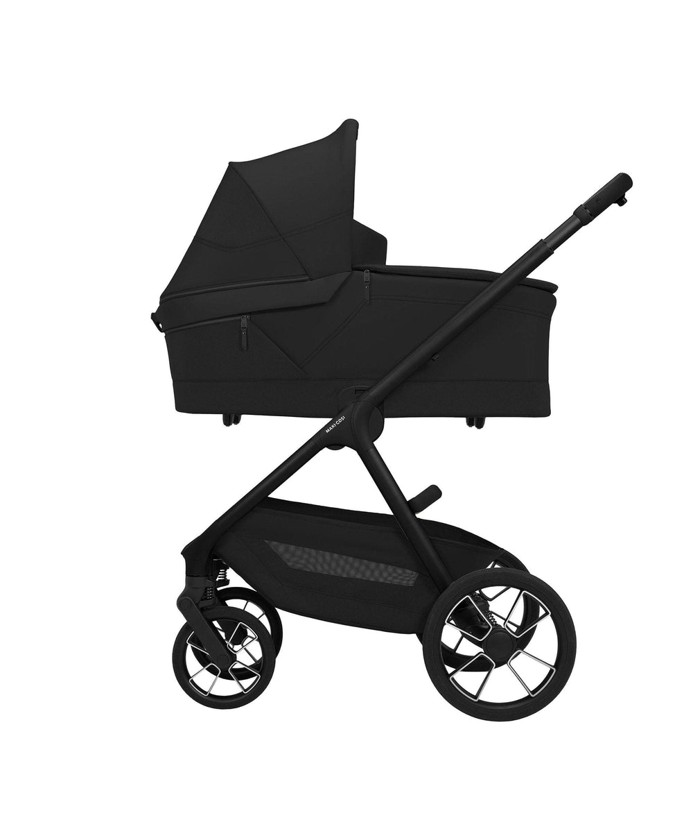 Maxi Cosi Pushchairs Maxi-Cosi Oxford+ Pushchair &amp; Carrycot Essential Bundle -  Onyx Black