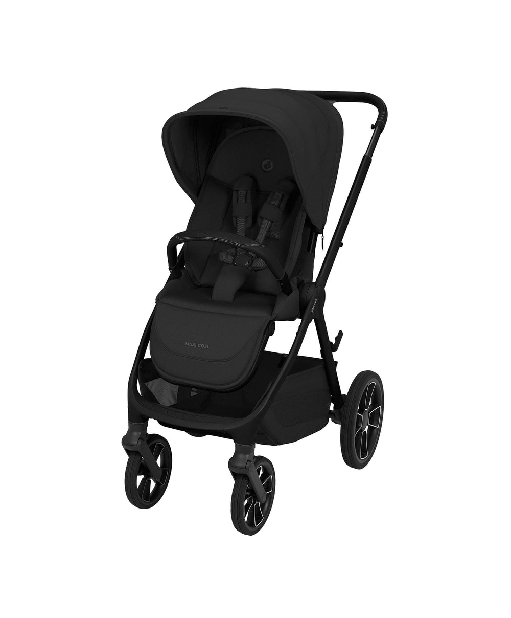 Maxi Cosi Pushchairs Maxi-Cosi Oxford+ Pushchair &amp; Carrycot Essential Bundle -  Onyx Black