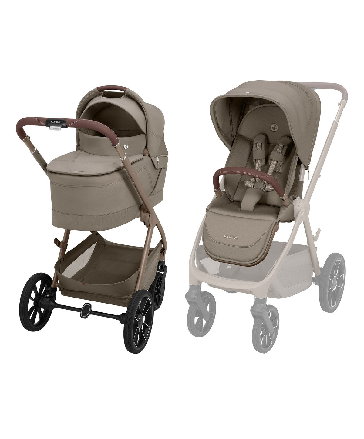 Maxi Cosi Pushchairs Maxi-Cosi Oxford+ Pushchair - Oak Truffle