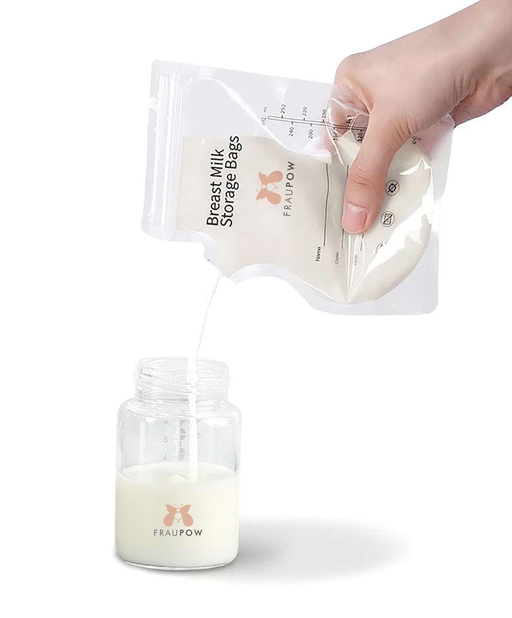 Medela Breastfeeding Fraupow Wearable Breast Pump Complete Bundle with Storage Bags &amp; Nursing Pads