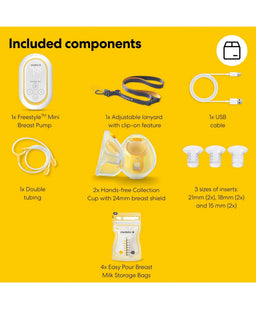 Medela Breastfeeding Freestyle Mini Hands Free Double Electric Breast Pump