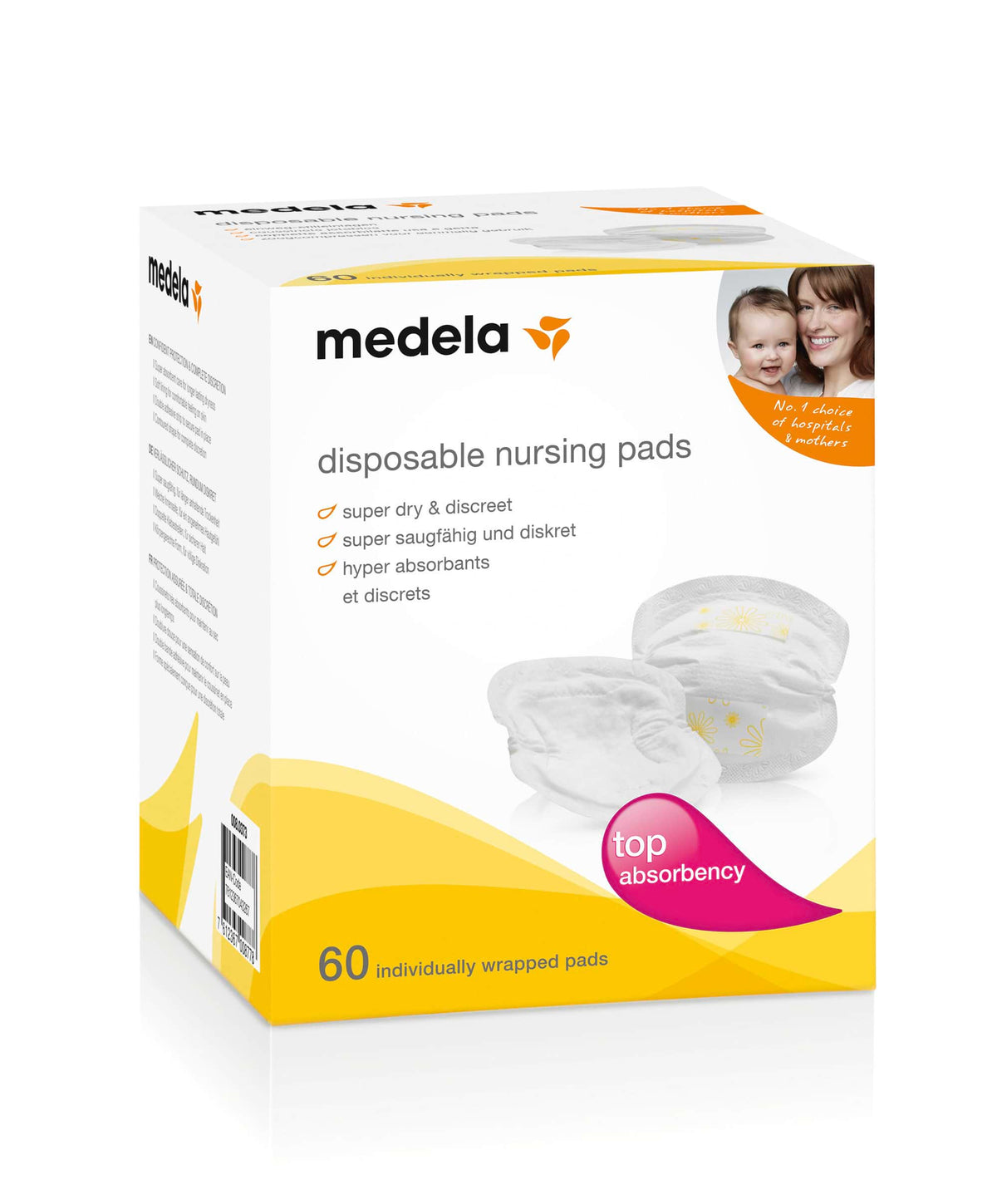 Medela Safe & Dry Nursing Pads – Mamas & Papas IE