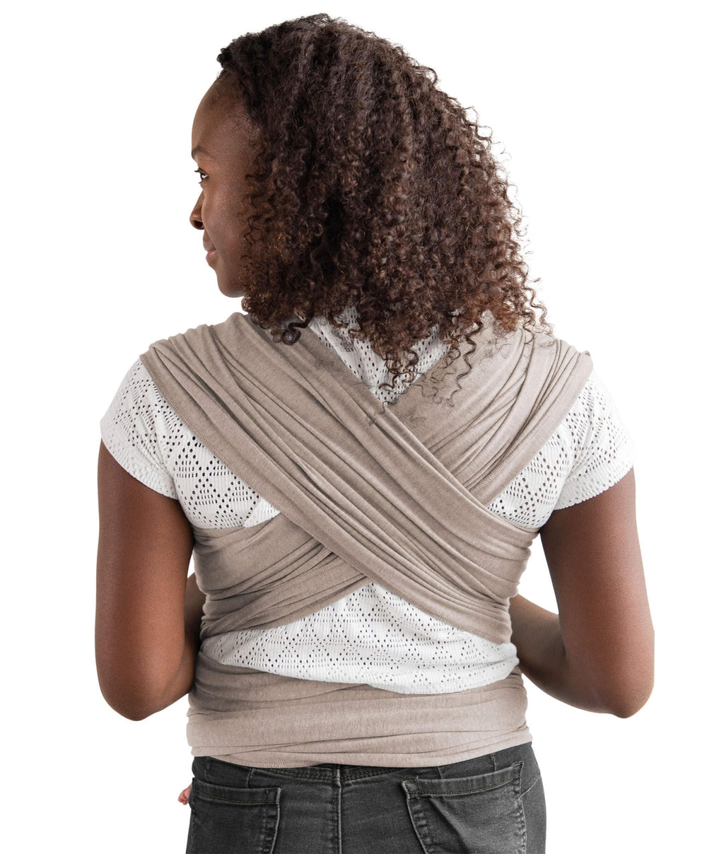 Moby Baby Carriers Moby Elements Wrap Baby Carrier - Taupe