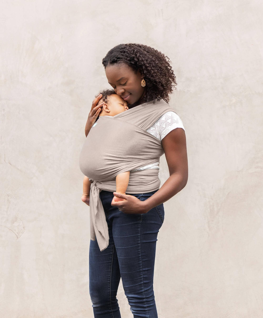 Moby Baby Carriers Moby Elements Wrap Baby Carrier - Taupe