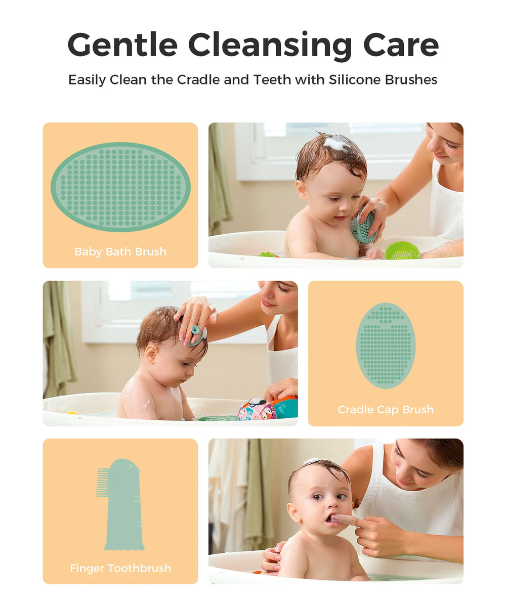 Momcozy Baby Care Momcozy Core Baby Kit -  White/Green