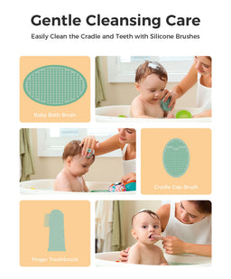Momcozy Baby Care Momcozy Core Baby Kit -  White/Green