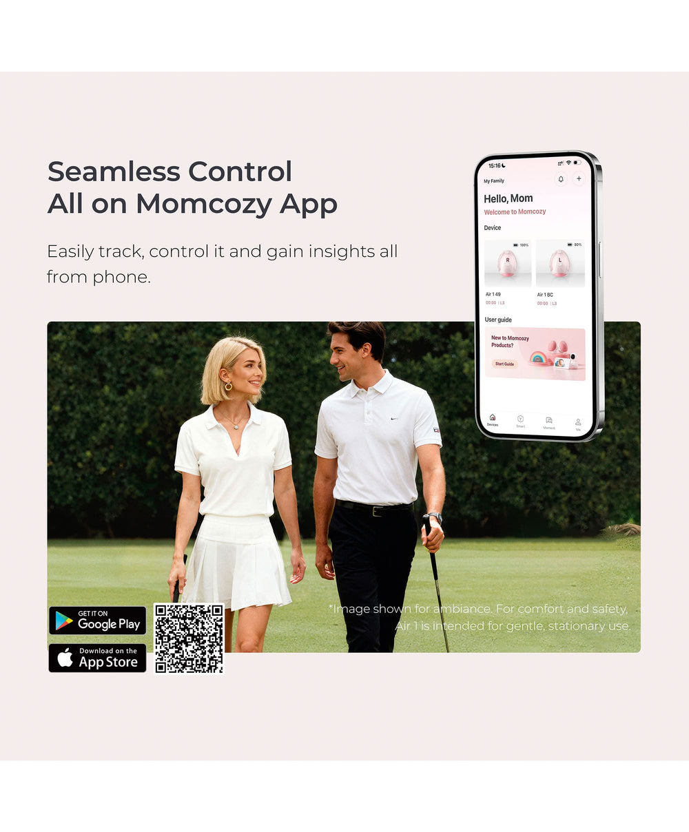 Momcozy Breastfeeding Momcozy Air 1 Ultra-slim Double Breast Pump