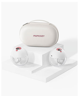 Momcozy Breastfeeding Momcozy Double M5 Wearable Electric Breast Pump - Maroon