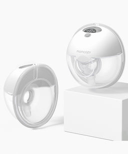 Momcozy Breastfeeding Momcozy M5 Smart Wearable Double Electric Breast Pump - Grey