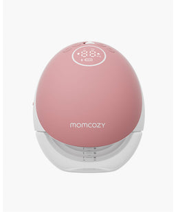 Momcozy Breastfeeding Momcozy M9 Single Breast Pump - White/Pink