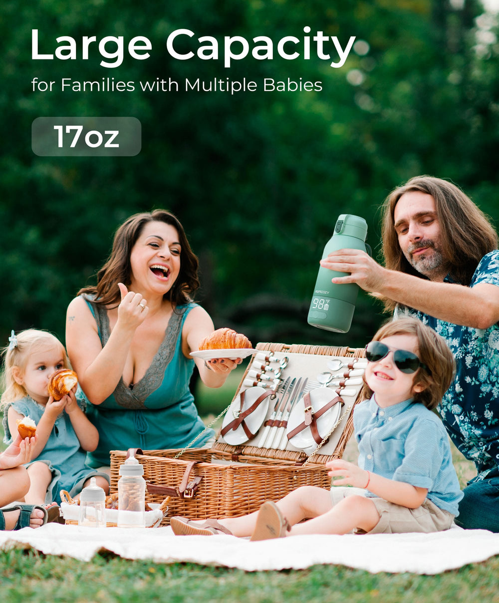 Momcozy Momcozy Portable Milk Warmer for Travel - Green