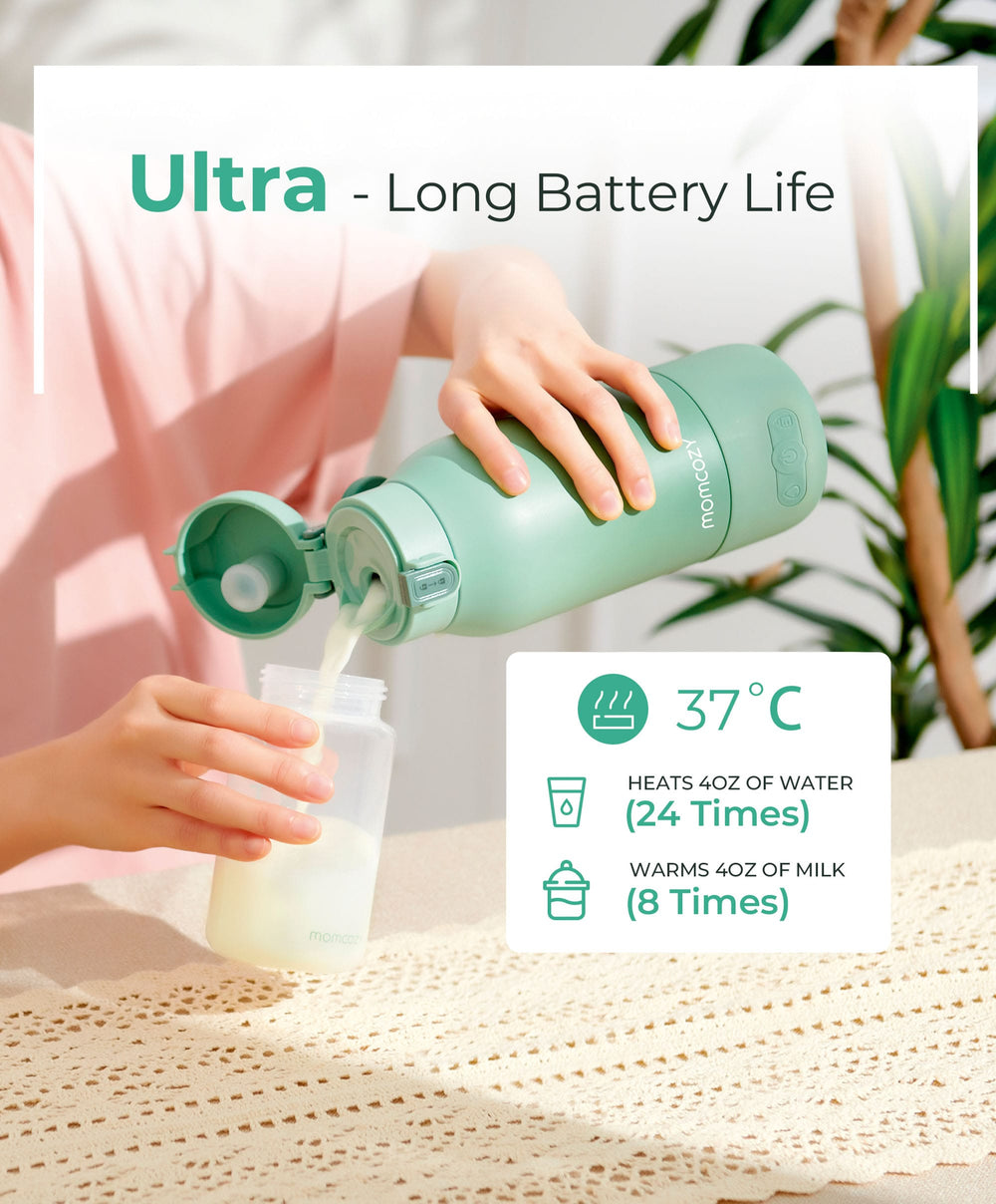 Momcozy Momcozy Portable Milk Warmer for Travel - Green