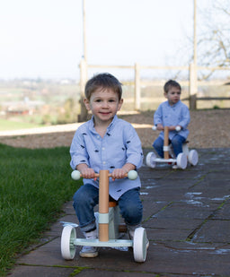 Moover Ride on Toy Moover Bike (4-Wheel) - Pink