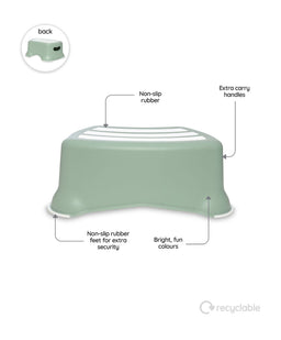 My Carry Potty My Little Step Stool - Sage Green