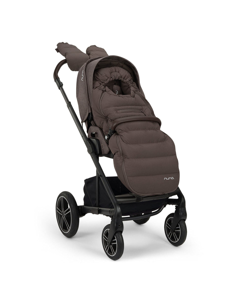 Nuna Footmuffs Nuna Winter Strolller Footmuff Set with Gloves &amp; Bag - Chestnut