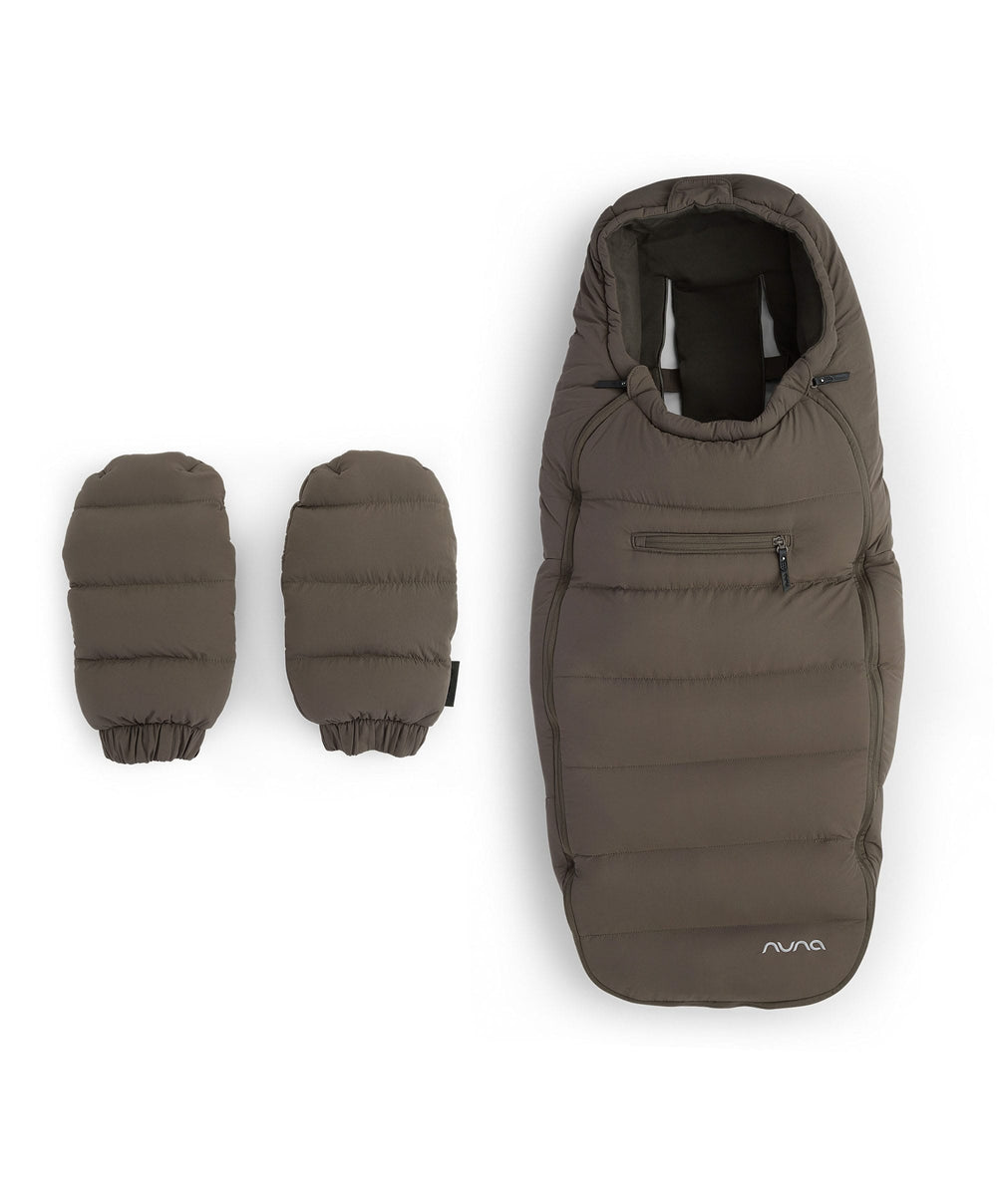 Nuna Nuna Footmuff with Gloves &amp; Storage Bag - Pistachio