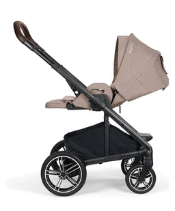 Nuna Nuna Mixx Next Pushchair Bundle With Carrycot Stand & Arra Flex Car Seat & Base - Chateau/Caviar